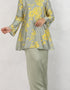 BAJU KURUNG PAHANG MODEN DELANEY (SAGE GREEN)